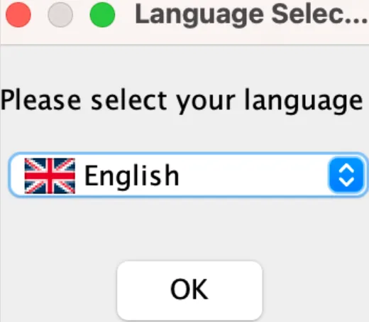Select installation directory