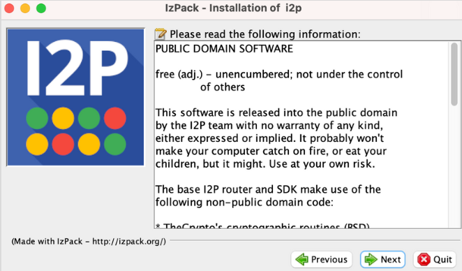 Start the installation